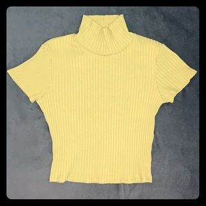 Sky and Sparrow Green Turtleneck